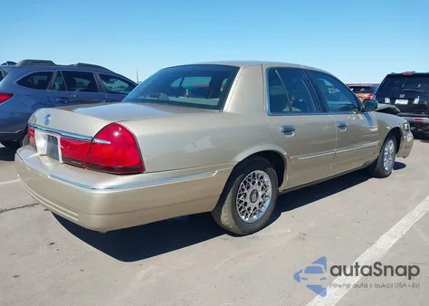 1999 Mercury Grand Marquis Gs from USA, damaged, VIN 2MEFM74W4XX707957